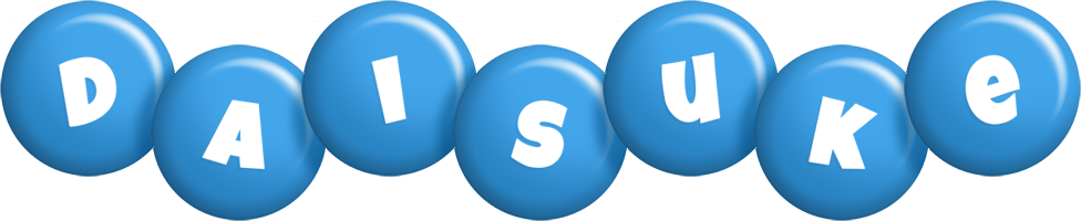 Daisuke candy-blue logo