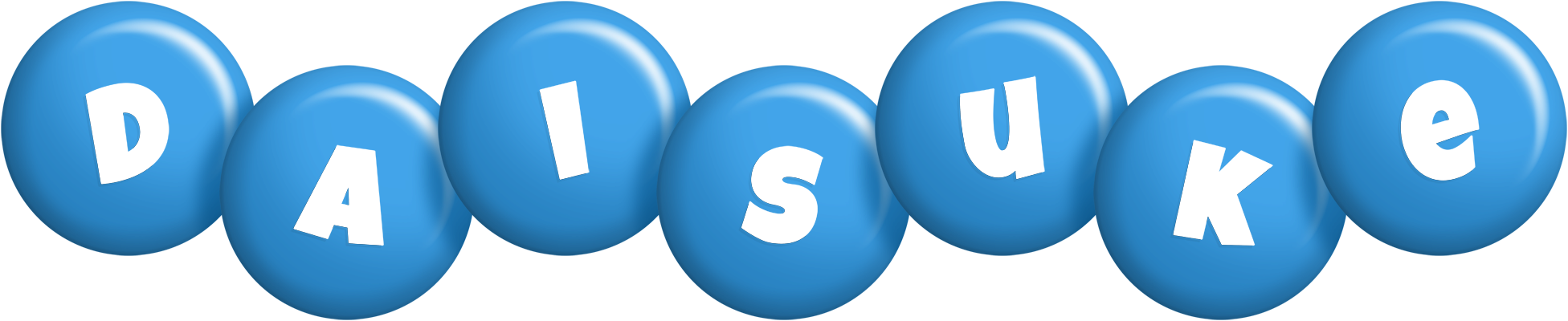 Daisuke candy-blue logo