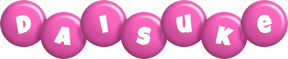 Daisuke candy-pink logo