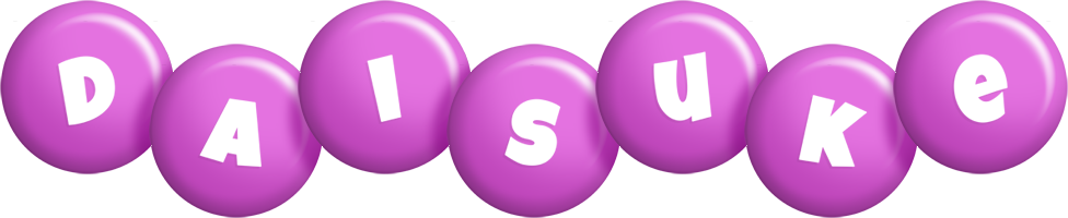 Daisuke candy-purple logo