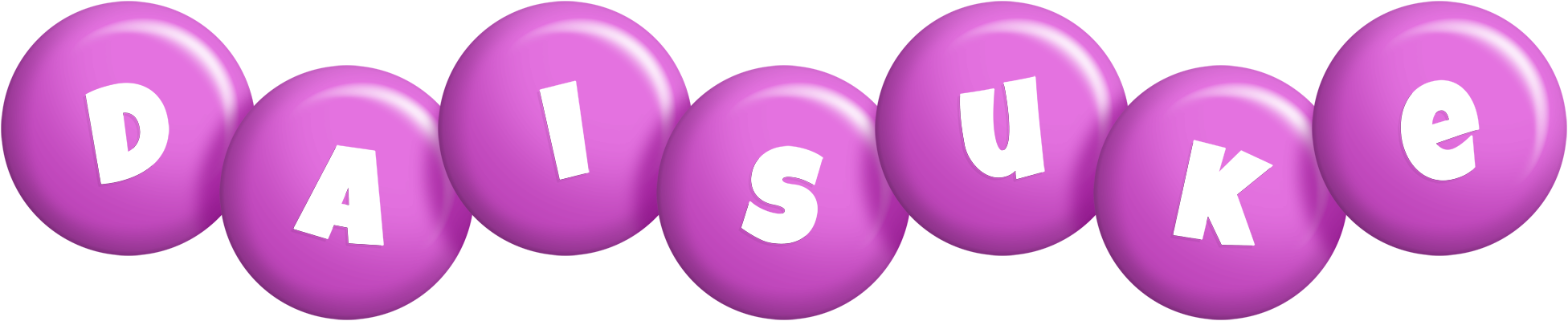 Daisuke candy-purple logo