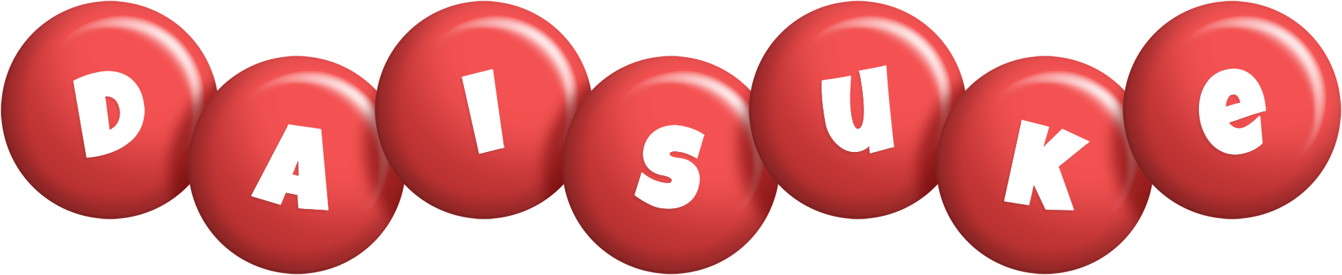 Daisuke candy-red logo