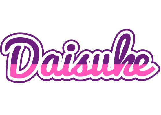 Daisuke cheerful logo