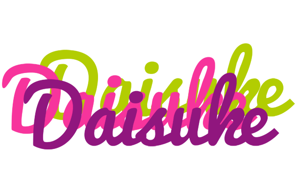 Daisuke flowers logo