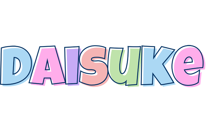 Daisuke pastel logo