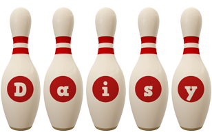 Daisy bowling-pin logo