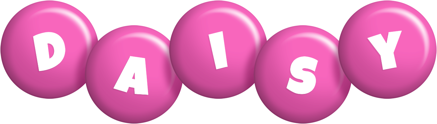 Daisy candy-pink logo