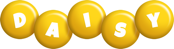 Daisy candy-yellow logo
