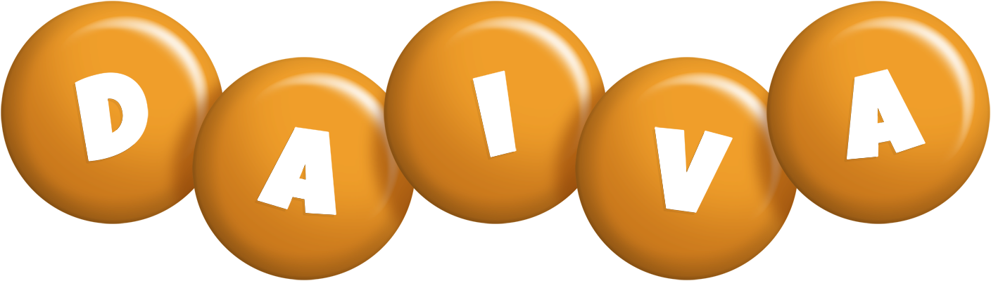 Daiva candy-orange logo