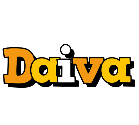 Daiva cartoon logo