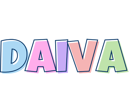 Daiva pastel logo
