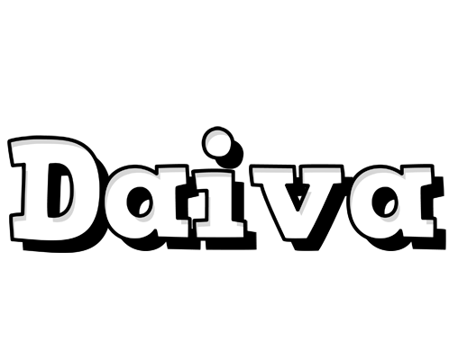 Daiva snowing logo