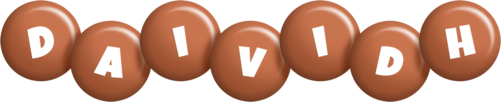 Daividh candy-brown logo