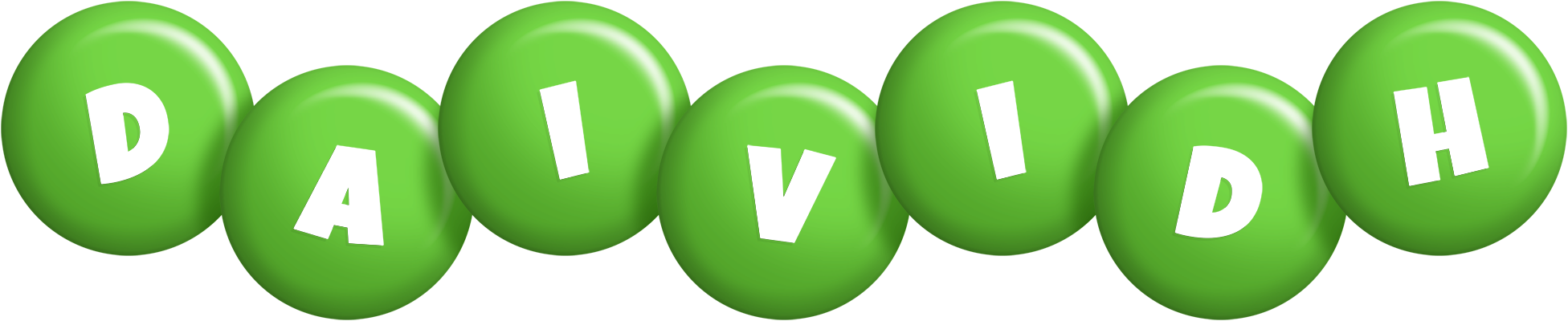 Daividh candy-green logo