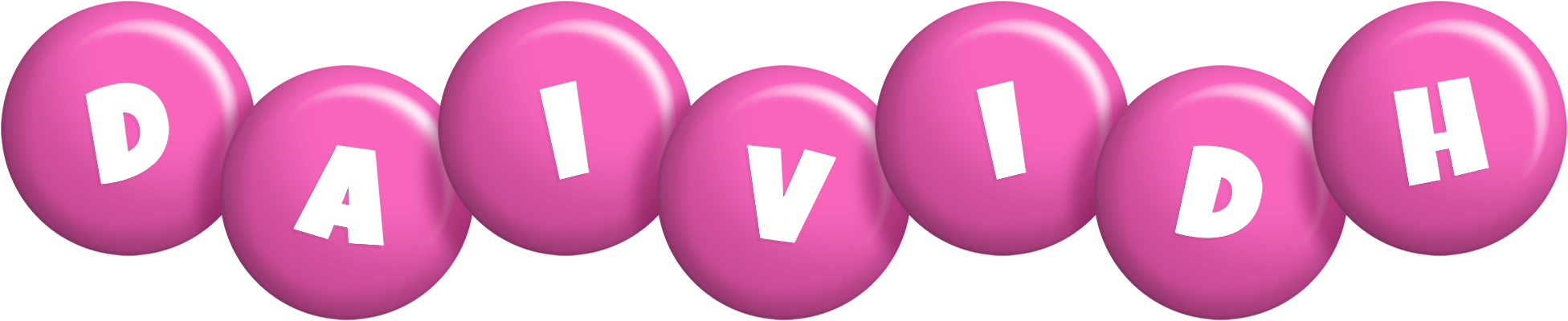 Daividh candy-pink logo