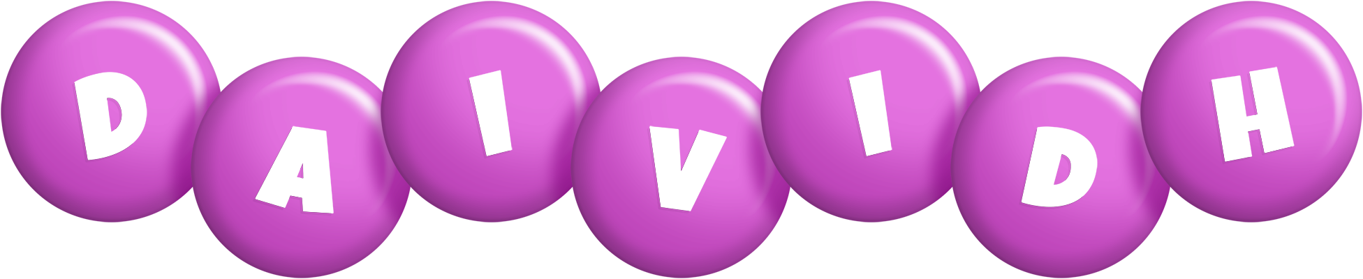 Daividh candy-purple logo