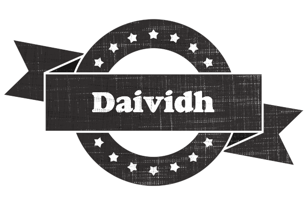 Daividh grunge logo