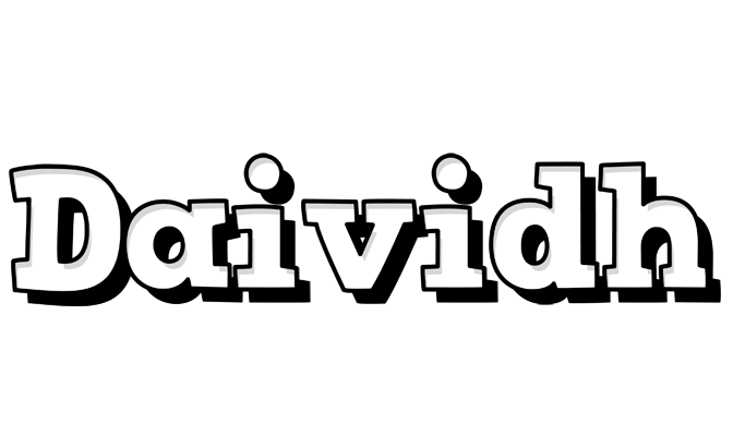 Daividh snowing logo