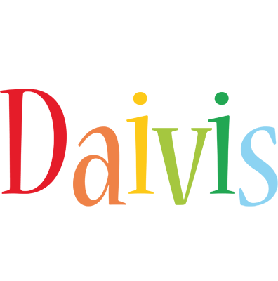 Daivis birthday logo