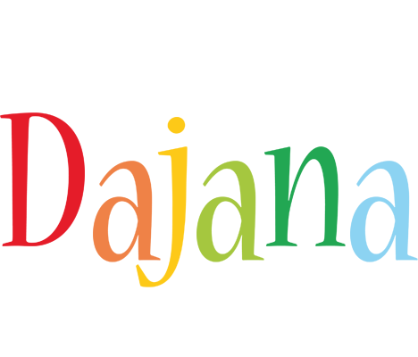 Dajana birthday logo