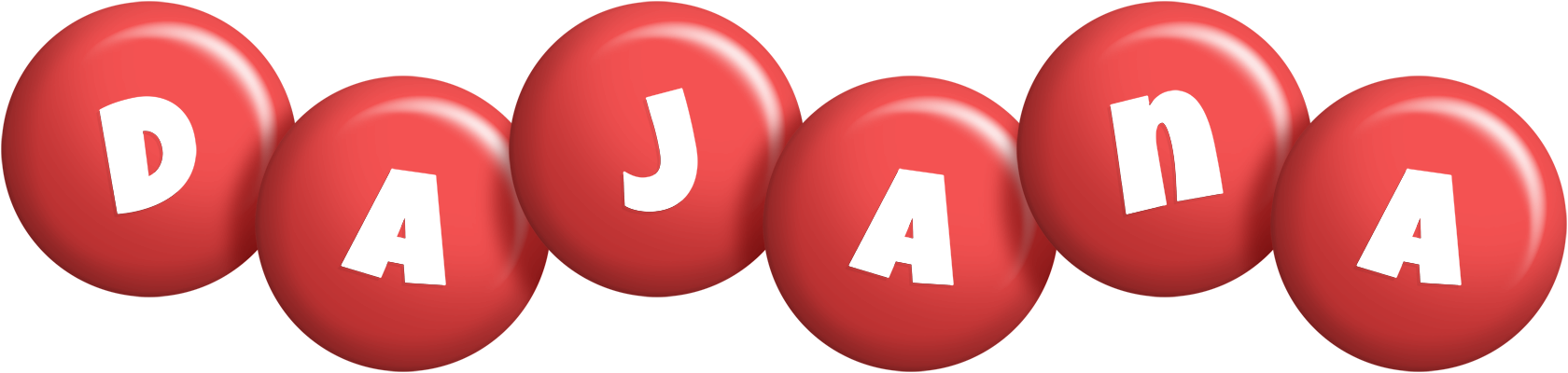 Dajana candy-red logo