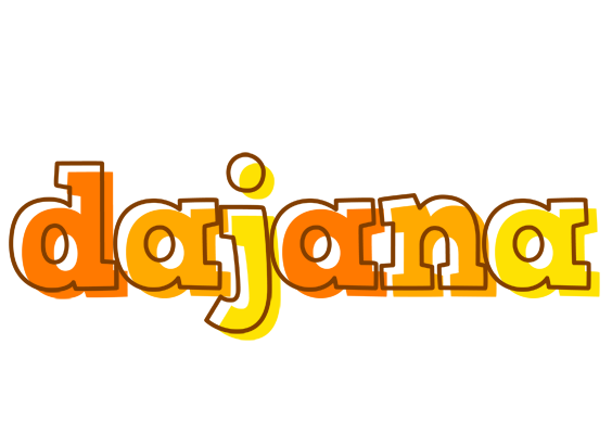 Dajana desert logo