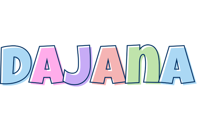 Dajana pastel logo