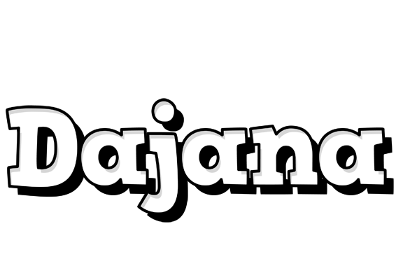 Dajana snowing logo