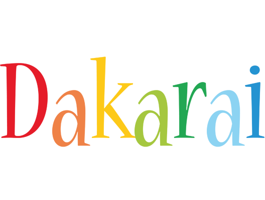 Dakarai birthday logo