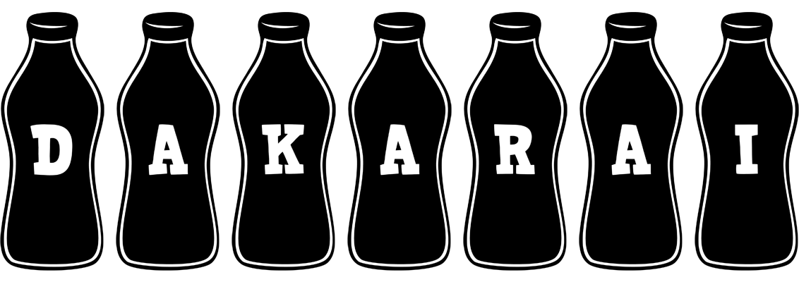 Dakarai bottle logo
