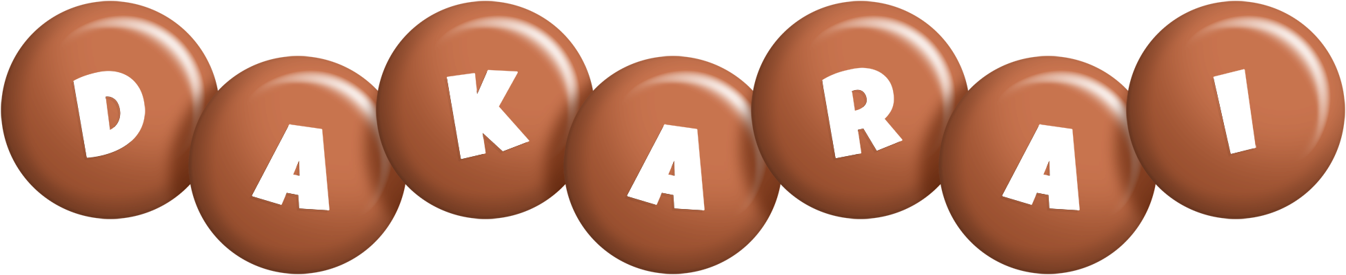 Dakarai candy-brown logo