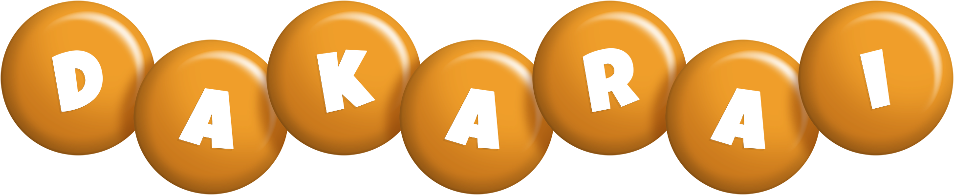 Dakarai candy-orange logo