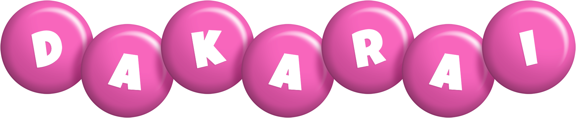 Dakarai candy-pink logo