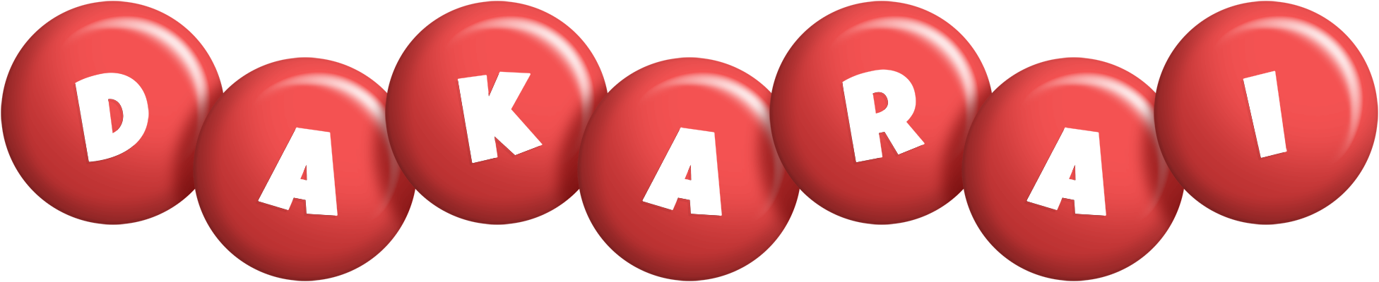 Dakarai candy-red logo