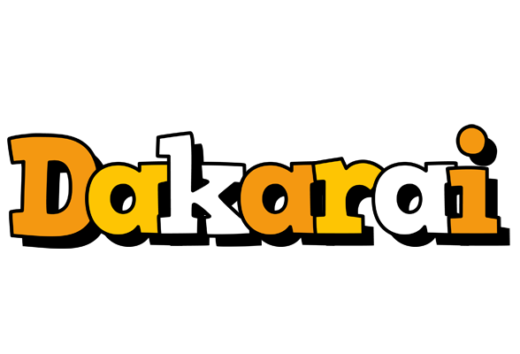 Dakarai cartoon logo