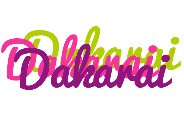 Dakarai flowers logo