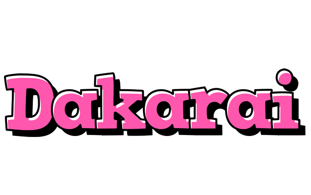 Dakarai girlish logo