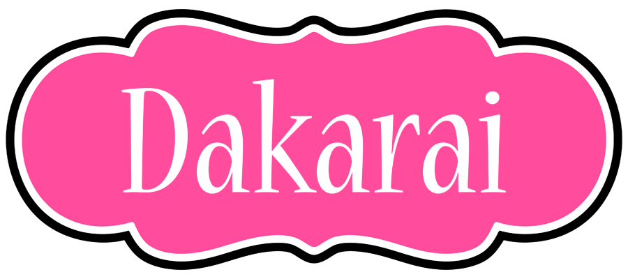 Dakarai invitation logo