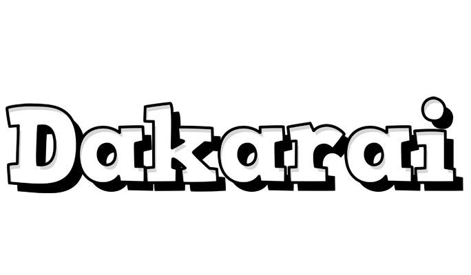 Dakarai snowing logo