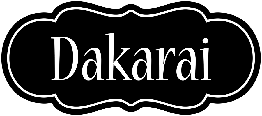 Dakarai welcome logo