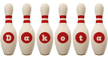 Dakota bowling-pin logo