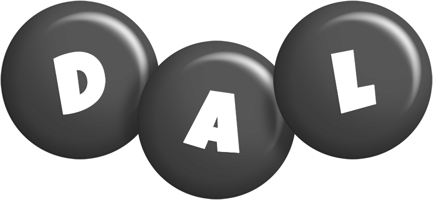 Dal candy-black logo