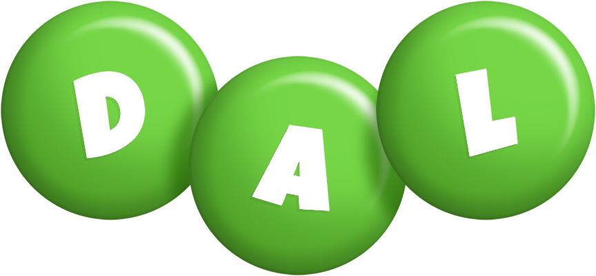 Dal candy-green logo