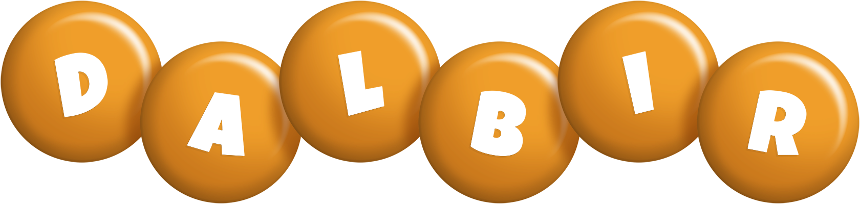 Dalbir candy-orange logo