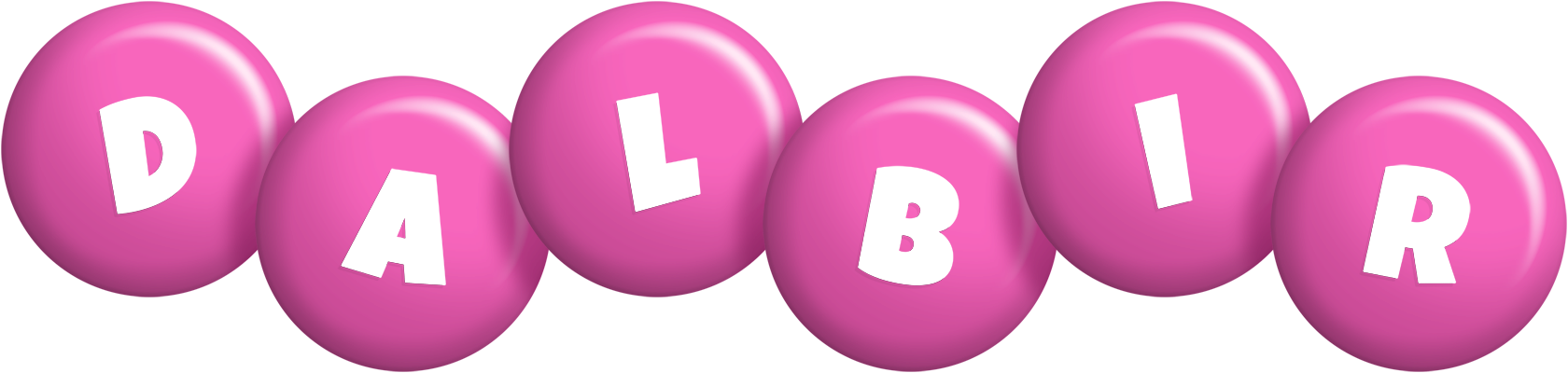 Dalbir candy-pink logo