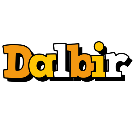 Dalbir cartoon logo