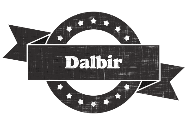 Dalbir grunge logo