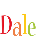 Dale birthday logo