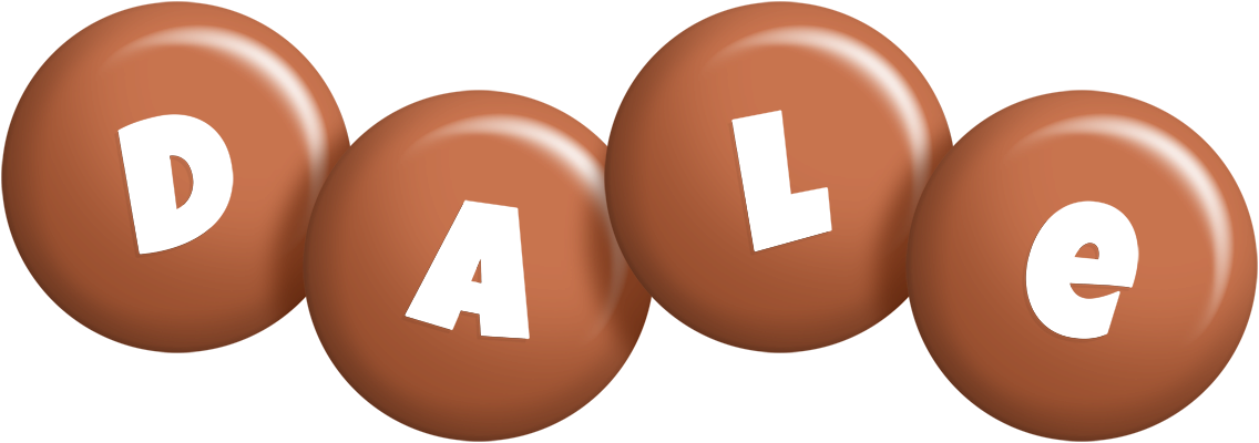 Dale candy-brown logo