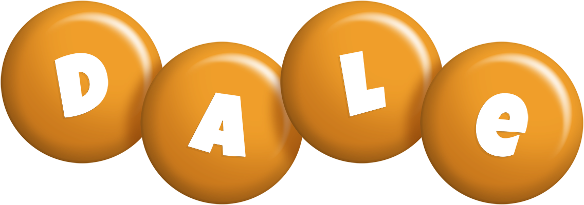 Dale candy-orange logo
